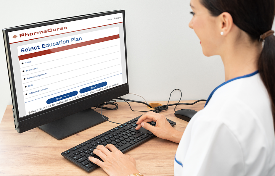 5thPort eConsent Software – Platform Page – Create Engagements The 5thPort eConsent software platform ensures you can create reusable engagement plan templates by diagnosis or treatment, to simplify enrollment. Further, these can be customized.
