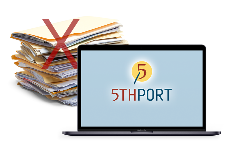 5thPort eConsent Software – Clinical Trials – Increase Clinical Trials Efficiency – Panel 3 5thPort's eConsent software reduces the amount of paperwork, ensuring everything is logged digitally.