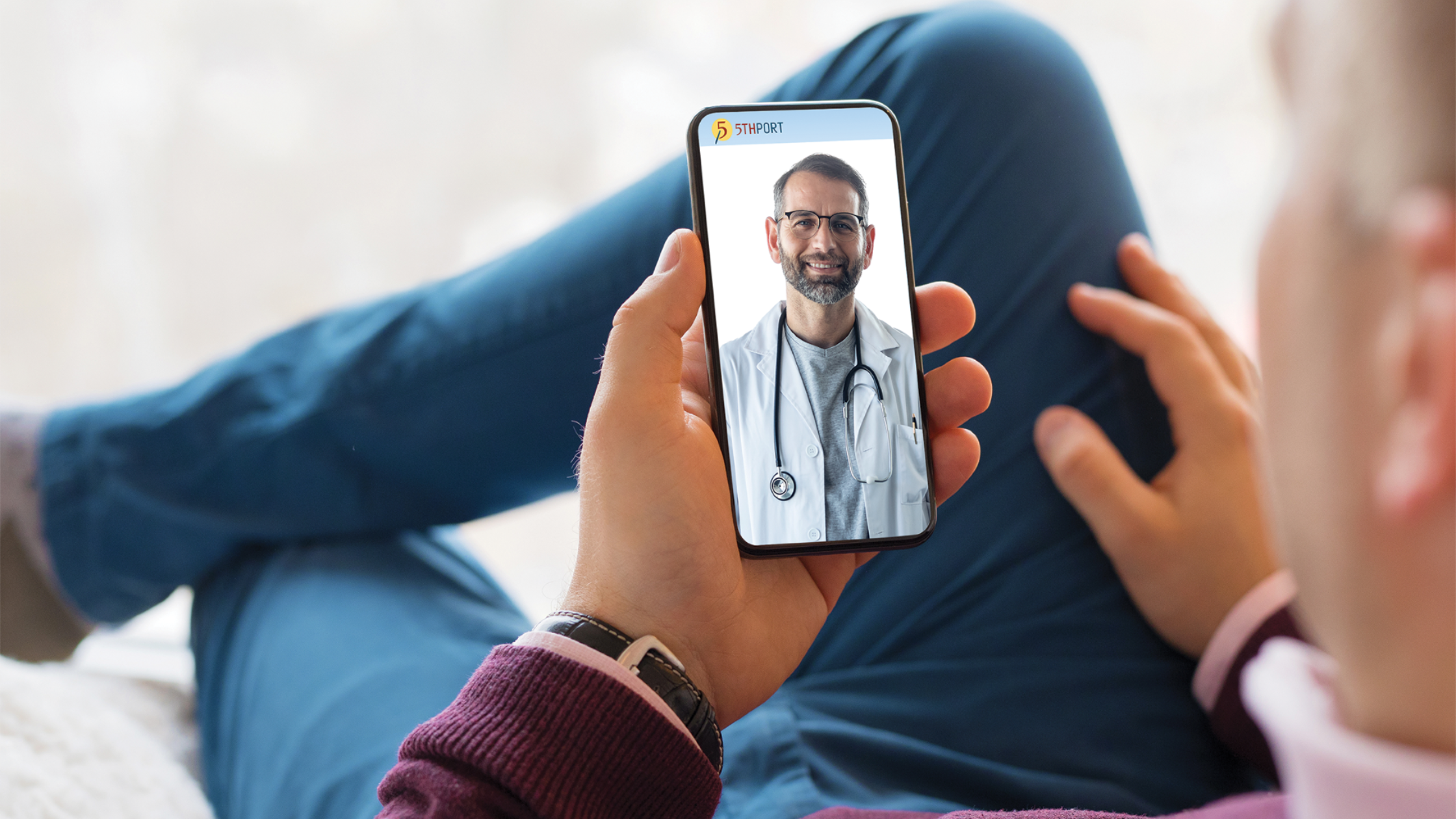 Healthcare AI Avatar of Doctor on Mobile Phone for Patient Education Healthcare AI Avatar of Doctor on Mobile Phone for Patient Education